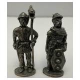 Miniature Figurines Set - Soldiers Vintage - Kinder Surprise 1 1/2"