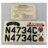 Est. $325.00-$450.00 Carl Goldberg Anniversary Edition Piper Cub RC Model Airplane K-63 Kit (New Open Box) 76 1/2" Wing Span