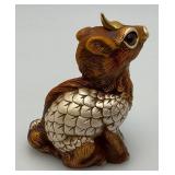 1997 Wind stone Editions Ki-Rin Oriental Baby Unicorn Figurine In Original Box 2" x 3"