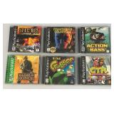 Vintage Play Station Games Including Medal Of Honor And More