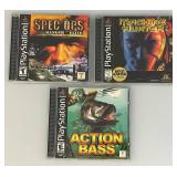 Vintage Play Station Games Including Medal Of Honor And More