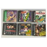 Vintage Play Station Games Including SPYRO The Dragon And More
