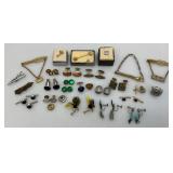 Misc. Vintage Jewelry Including Some Gold Plated?