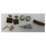 Misc. Vintage Jewelry Including Some Gold Plated?