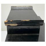 Two Vintage Oriental Lacquered Wood Items Including Photo Album And Jewelry Box