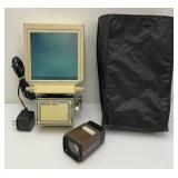 Vintage Micro 55A Micro-Film Viewer And Pana-Vue 2 Slide Viewer
