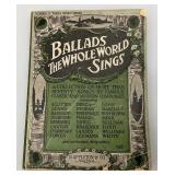 Misc. Vintage Collectibles Including Ballards The Whole World Sings And Soapstone Trinket Box 3 1/2" x 1"
