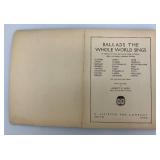 Misc. Vintage Collectibles Including Ballards The Whole World Sings And Soapstone Trinket Box 3 1/2" x 1"