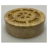 Misc. Vintage Collectibles Including Ballards The Whole World Sings And Soapstone Trinket Box 3 1/2" x 1"