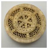 Misc. Vintage Collectibles Including Ballards The Whole World Sings And Soapstone Trinket Box 3 1/2" x 1"