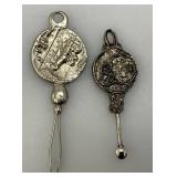 Vintage Ornate Snuff Spoons & More