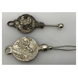 Vintage Ornate Snuff Spoons & More