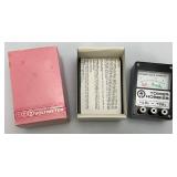 Vintage Tower Hobbies Voltmeter In Original Box