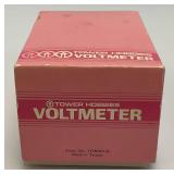 Vintage Tower Hobbies Voltmeter In Original Box