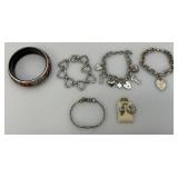 Misc. Vintage Charm Bracelets And More
