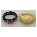 Misc. Vintage Jewelry Including Shell Rings, Tiger Ring And more