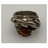 Misc. Vintage Jewelry Including Shell Rings, Tiger Ring And more