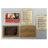 Vintage Misc. Trading Cards Including Charlies Angels, Fonz And More
