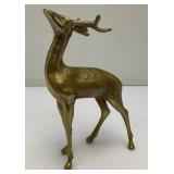 Misc. Vintage Collectible Brass Deer Tallest 7"