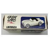 Vintage Collectible Great Cars By Maruca (Corvette) Lint Brush In Original Box 6 3/4"
