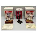 Vintage PEPSI-COLA Rod Carew Figurine & Sports Impressions Limited Edition Figurines Dwight Gooden And Orel Hershiser In Original Boxes