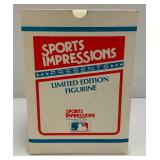 Vintage PEPSI-COLA Rod Carew Figurine & Sports Impressions Limited Edition Figurines Dwight Gooden And Orel Hershiser In Original Boxes