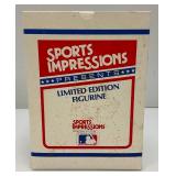 Vintage PEPSI-COLA Rod Carew Figurine & Sports Impressions Limited Edition Figurines Dwight Gooden And Orel Hershiser In Original Boxes