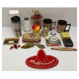 Misc. Vintage Items including Aluminum Salad Molds, Pin Cushions And More