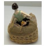 Misc. Vintage Items including Aluminum Salad Molds, Pin Cushions And More