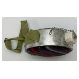 AK & SKS And Mechanized Warefare Books, Vintage Wool Canteen & More