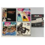 AK & SKS And Mechanized Warefare Books, Vintage Wool Canteen & More