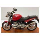 Miniature Die-Cast Maisto BMW Motorcycle With Stand 5" x 9"