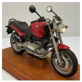 Miniature Die-Cast Maisto BMW Motorcycle With Stand 5" x 9"
