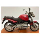 Miniature Die-Cast Maisto BMW Motorcycle With Stand 5" x 9"
