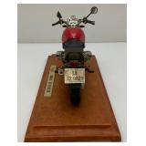 Miniature Die-Cast Maisto BMW Motorcycle With Stand 5" x 9"