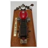Miniature Die-Cast Maisto BMW Motorcycle With Stand 5" x 9"