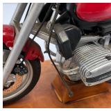Miniature Die-Cast Maisto BMW Motorcycle With Stand 5" x 9"