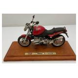 Miniature Die-Cast Maisto BMW Motorcycle With Stand 5" x 9"