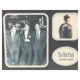 Framed Behind Glass "THE RAT PACK" American Legend Photo Prints 13" x 16"