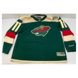Collectible Reebok NHL Minnesota Wild #11 (PARISE) Official Licensed Jersey Size XXL Needs Cleaning