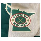 Collectible Reebok NHL Minnesota Wild #11 (PARISE) Official Licensed Jersey Size XXL Needs Cleaning