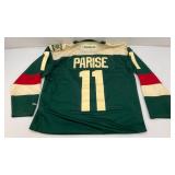 Collectible Reebok NHL Minnesota Wild #11 (PARISE) Official Licensed Jersey Size XXL Needs Cleaning