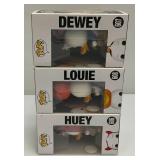Misc. Collectible FUNKO POP! Including DEWEY, HUEY, Louie And More (Most New In Box)