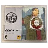 Vintage PSP With Misc. Games Including GRAND THEFT AUTO Chinatown Wars (WORKS)