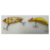 Misc. Vintage Lures Including Heddon And More
