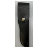 Vintage BUCK USA Beaver Skinner Knife With 4" Blade &  Leather Sheath