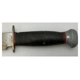 US WWII RH PAL 36 Fighting Knife With 6 1/4" Blade With Sheath And Sharpening Stone