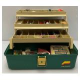 Vintage Plano Tackle Box With Misc. Tackle
