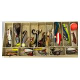 Vintage Plano Tackle Box With Misc. Tackle