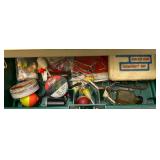 Vintage Plano Tackle Box With Misc. Tackle
